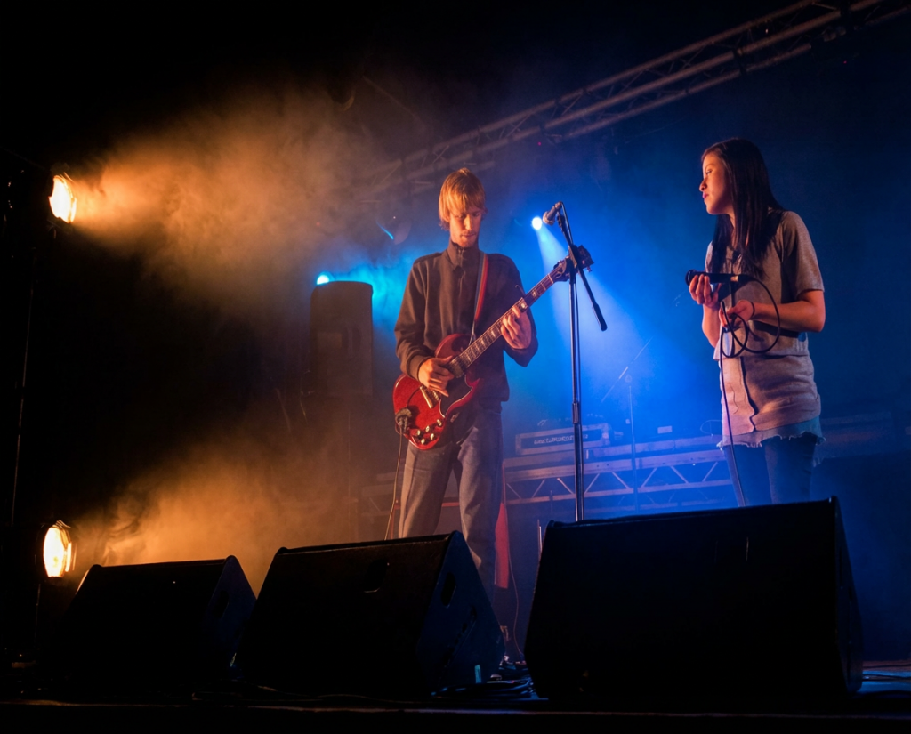 Bruce Turner Performing (with Hannah Collins with TC) at the Brixton O2 Academy